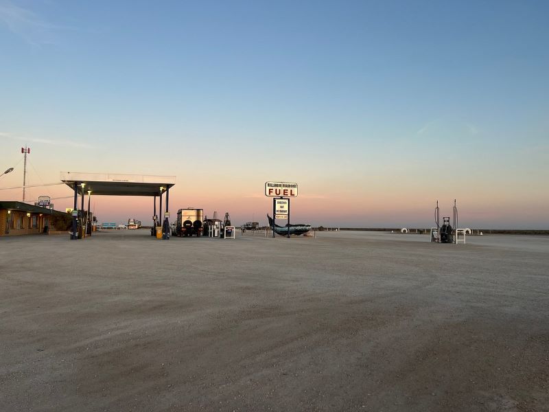 Escape to the heart of the Australian Outback at Nullarbor Roadhouse Campground